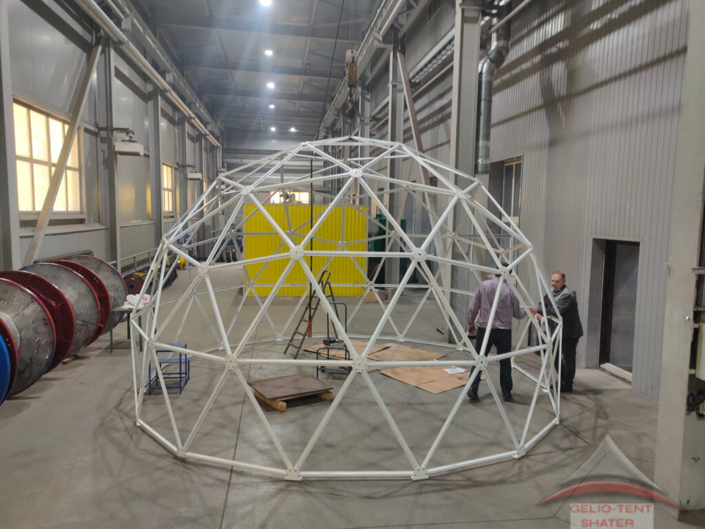 новые каркасы на сферы и глемпинг