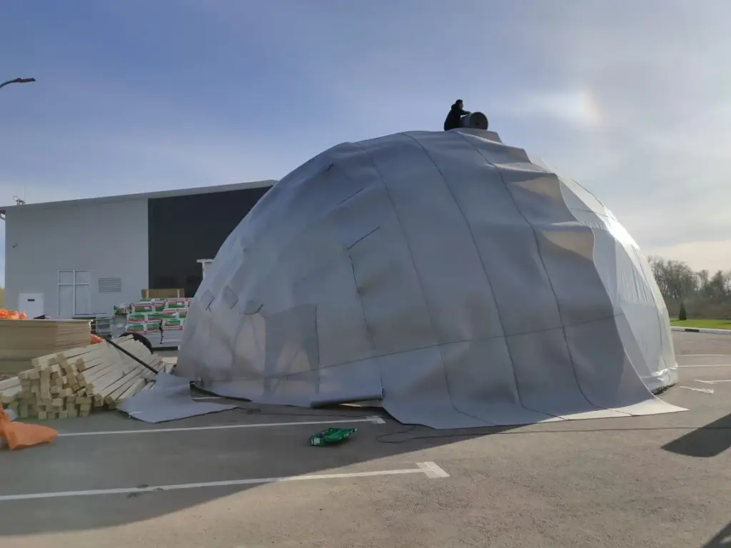 Утепление шатров