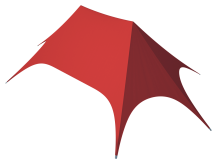 Шатер 13×13 м EXCLUSIVE UP STAR 13