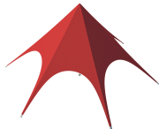 Шатёр Звезда (Диаметр 8 м)