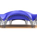 Rus Tent - Арочный шатер 22х20 (360 м²)