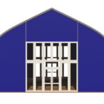 Rus Tent - Тентовый ангар 10x10 (100м²)