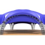 Rus Tent - Арочный шатер гексагональ 21,7х15,6 (287 м²)