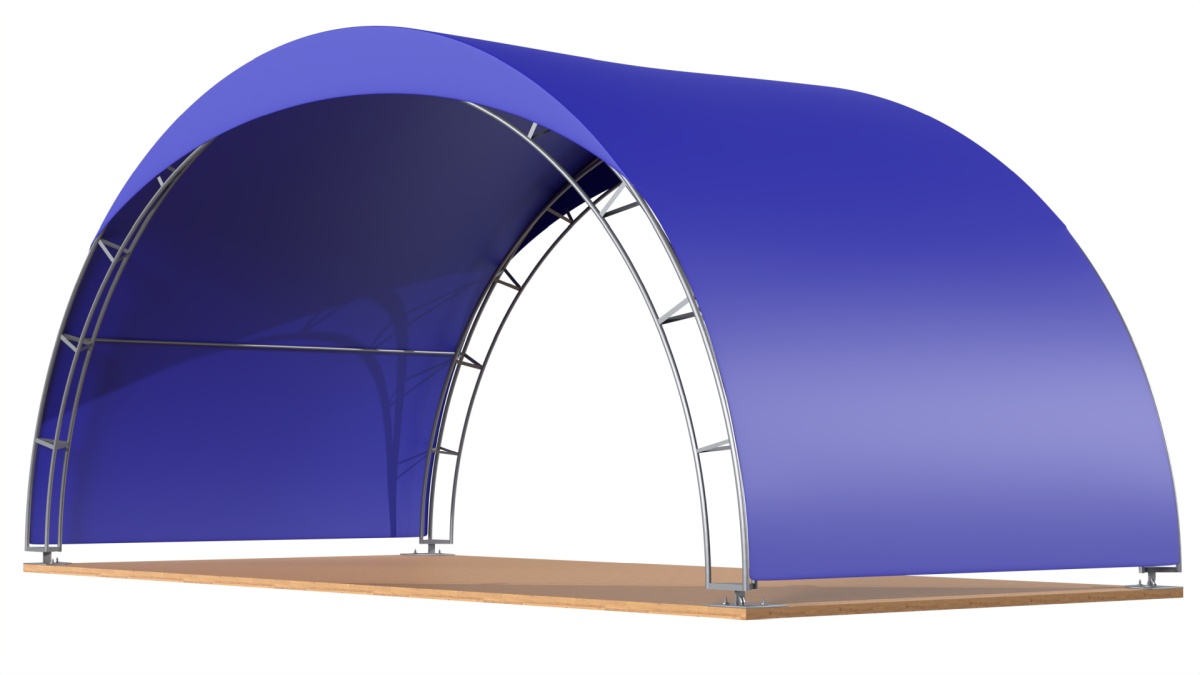 Арочный шатер 10х5 (50 м²)