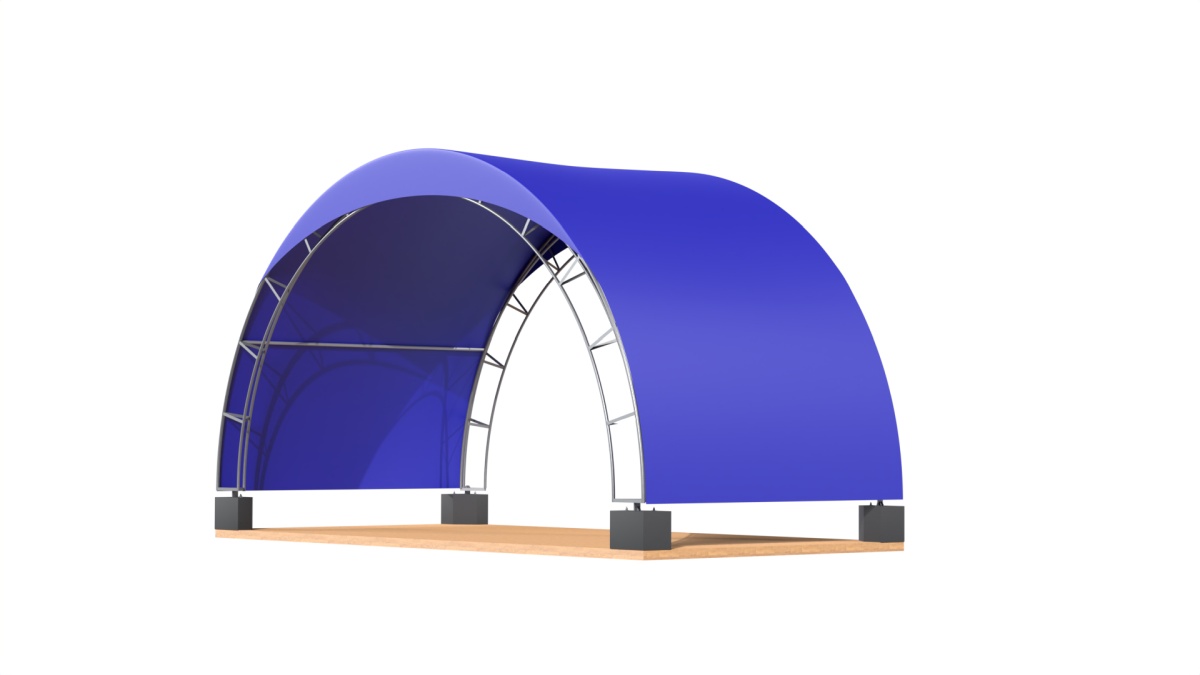 Арочный шатер 6х3 (18 м²)