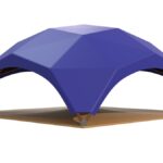 Rus Tent - Деревянный шатер 10х10 (100м²)