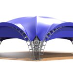 Rus Tent - Арочный шатер гексагональ 20х17,4 (260 м²)