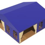 Rus Tent - Классический шатер 10х10 (100 м²)