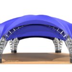 Rus Tent - Арочный шатер гексагональ 12х10 (94 м²)