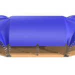 Rus Tent - Арочный шатер гексагональ 27х20 (460 м²)