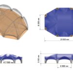 Rus Tent - Арочный шатер гексагональ 21,7х15,6 (287 м²)