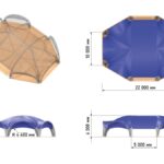 Rus Tent - Арочный шатер 22х20 (360 м²)