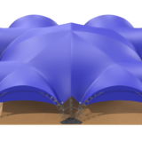 Rus Tent - Арочный шатер 20х20 (400 м²)