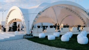 Арочные шатры