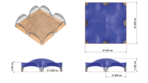 Арочные шатры