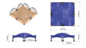 Арочные шатры