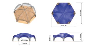 Гексагональные шатры