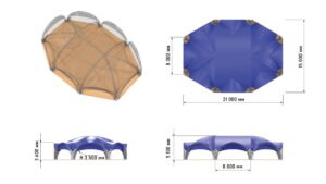 Гексагональные шатры