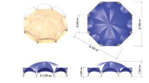 Арочные шатры