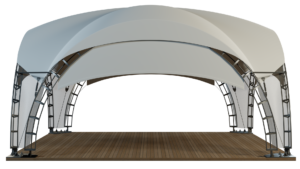 Арочный шатер “Дюна” 10х10 – 100 м²