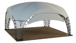 Арочный шатер “Дюна” 10х10 – 100 м²