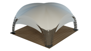 Арочный шатер “Дюна” 10х10 – 100 м²