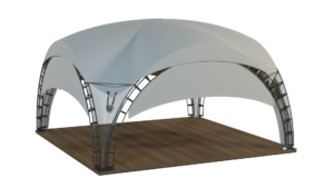 Арочный шатер “Дюна” 6х6 – 36 м²