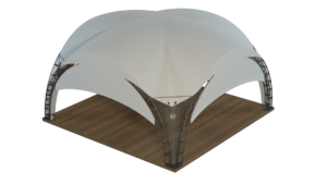 Арочный шатер “Дюна” 6х6 – 36 м²