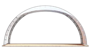 Арочный шатер 10х3 (30 м²)